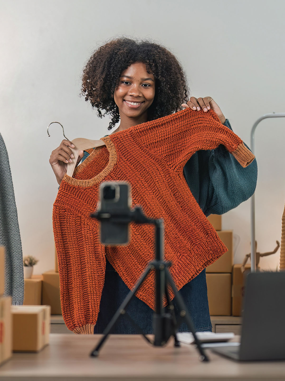 Busy Woo Commerce store owner