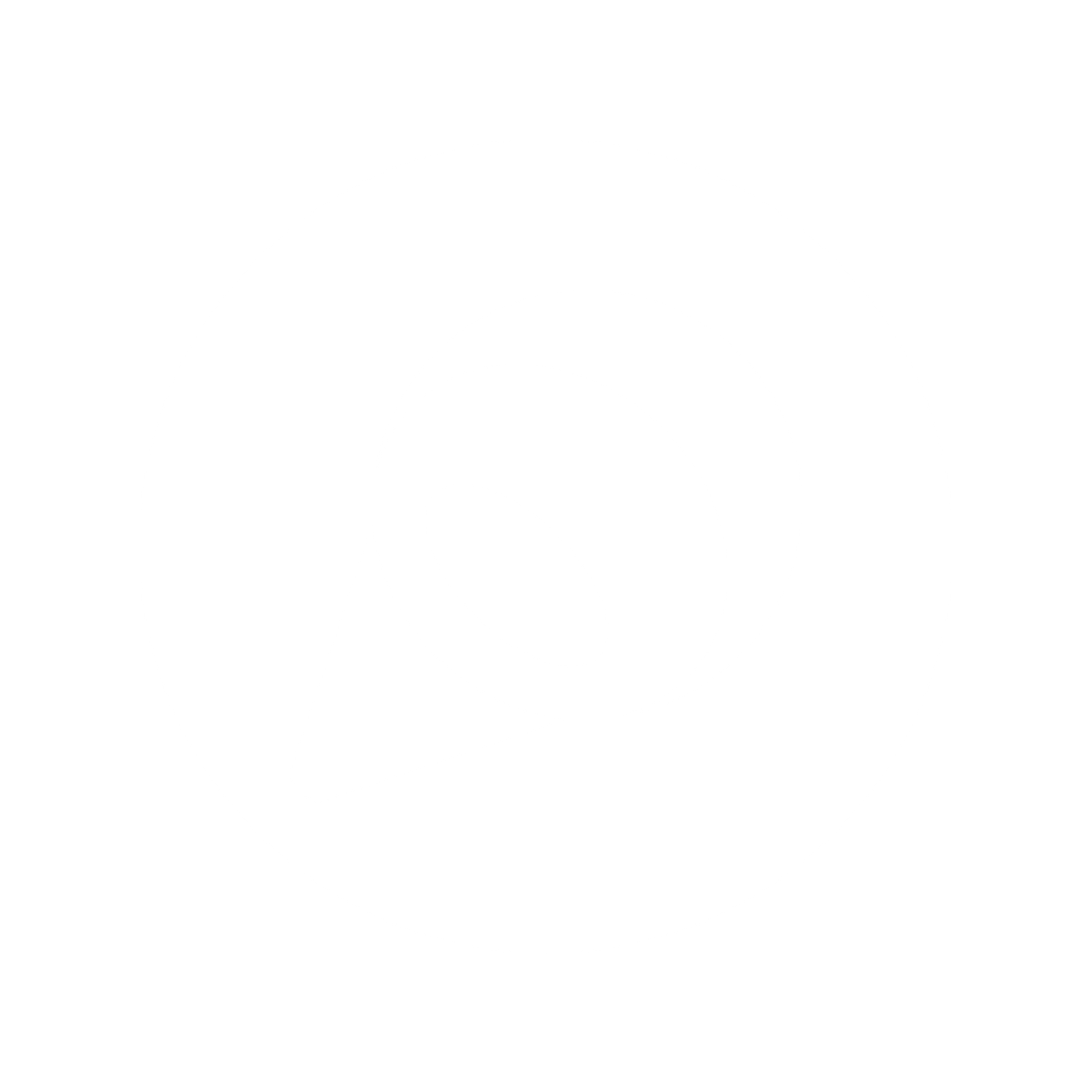 GET SHOUTING mark &mdash; white on green